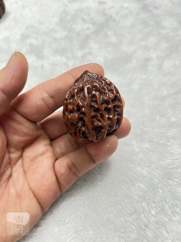鸡心核桃手捻一对 - 图9